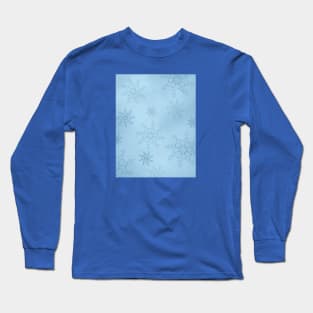 Original handmade Snowflakes pattern Long Sleeve T-Shirt